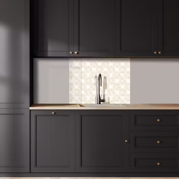 Crédence cuisine - Abstrait - Motif - Beige — 5