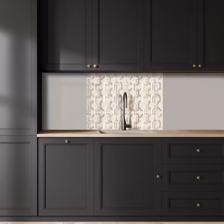 Crédence cuisine - Motif - Abstrait - Beige — 5