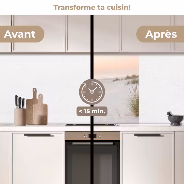 Crédence cuisine - Horizon - Paysage de dunes - Sable — 2