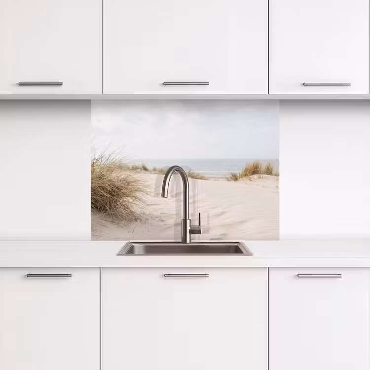 Crédence cuisine - Nuages - Paysage de dunes - Sable — 3