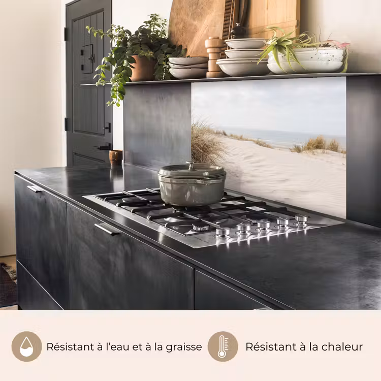 Crédence cuisine - Nuages - Paysage de dunes - Sable — 4