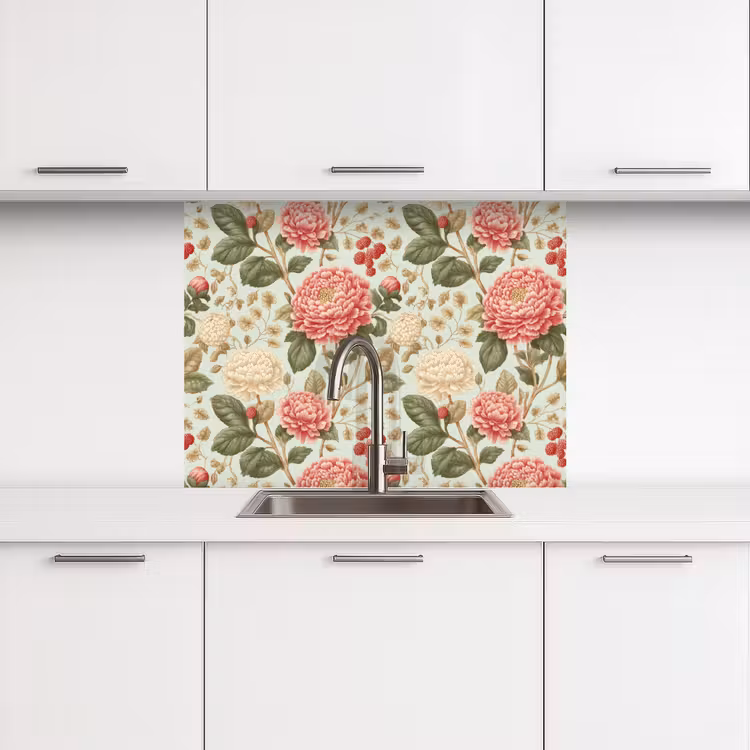 Crédence cuisine - Classique - Botanique - Multicolore — 3