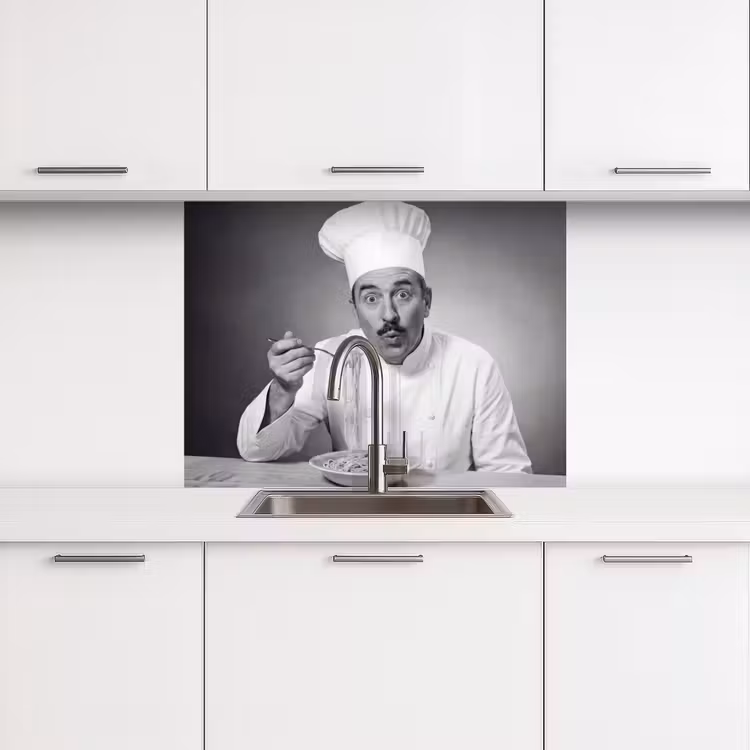 Crédence cuisine - Chef - Spaghetti - Pasta — 3