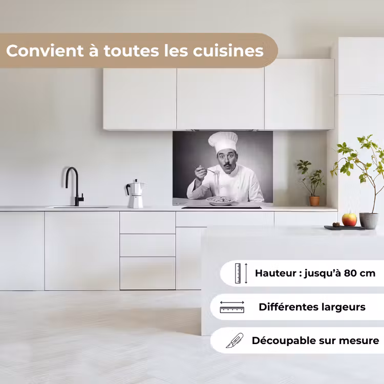 Crédence cuisine - Chef - Spaghetti - Pasta — 6