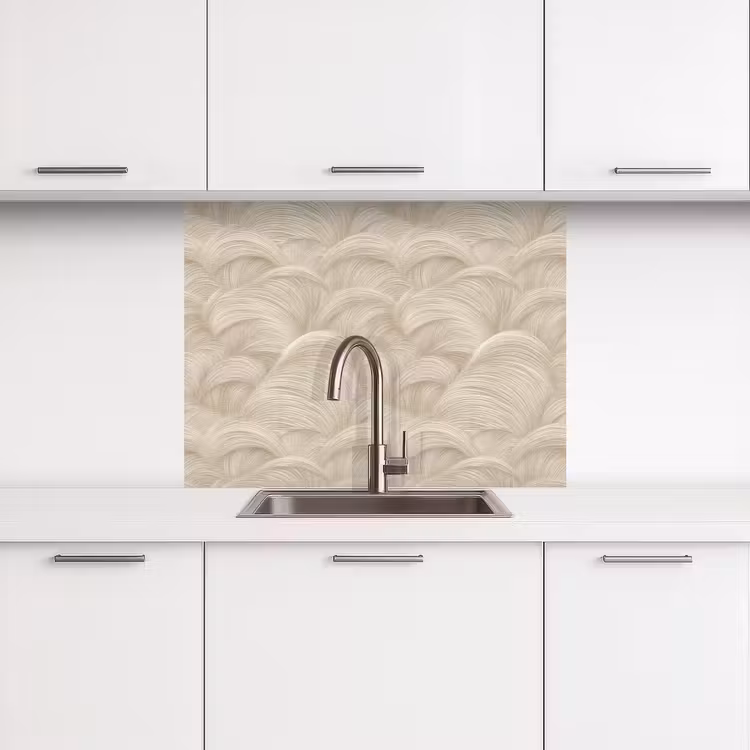 Crédence cuisine - Arches - Motif - Beige — 3