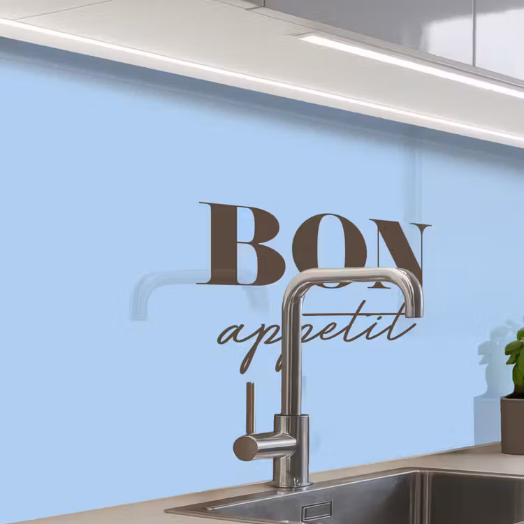 Crédence cuisine - Bon appétit — 1