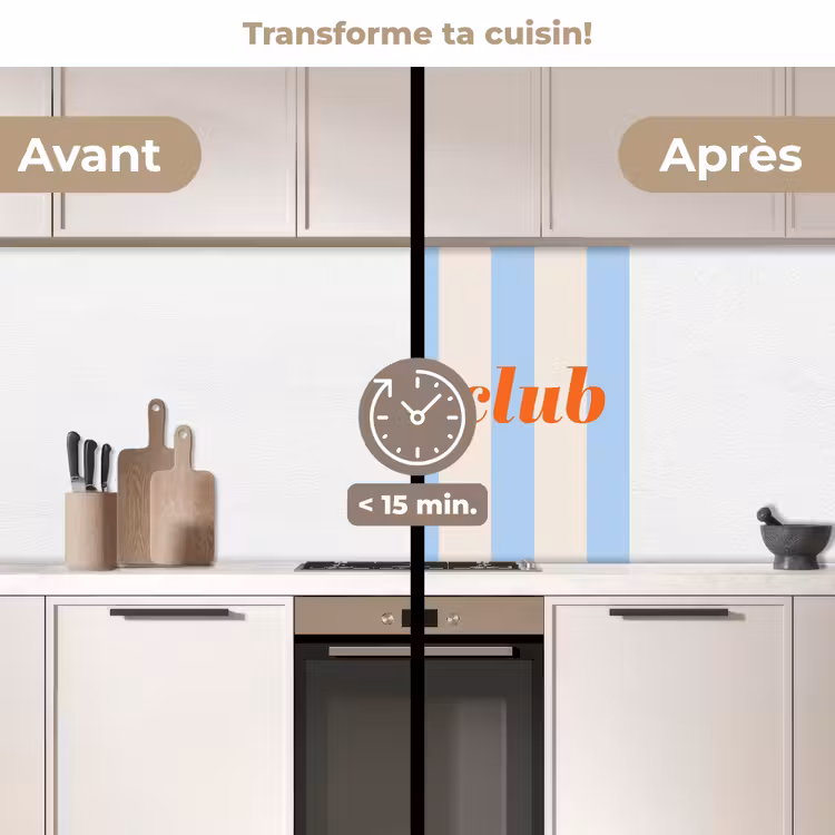 Crédence cuisine - Café-club — 2