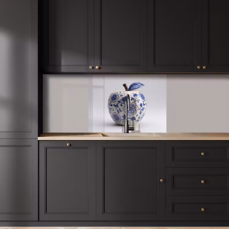 Crédence cuisine - Pomme - Bleu - Classique — 5