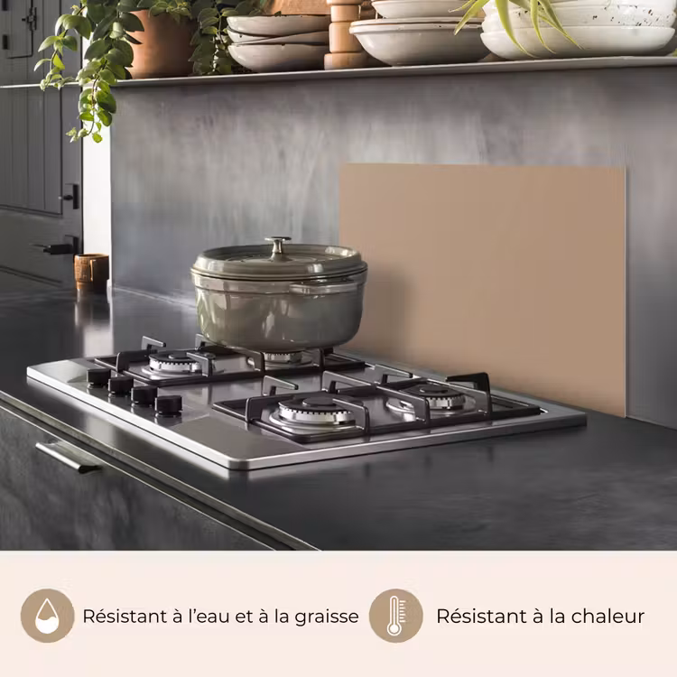 Fond de hotte - Brun de boulangerie - Intérieur - Couleurs de la terre — 2