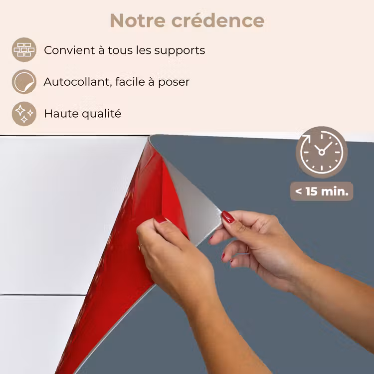 Fond de hotte - Couleurs - Bleu - Intérieur — 4