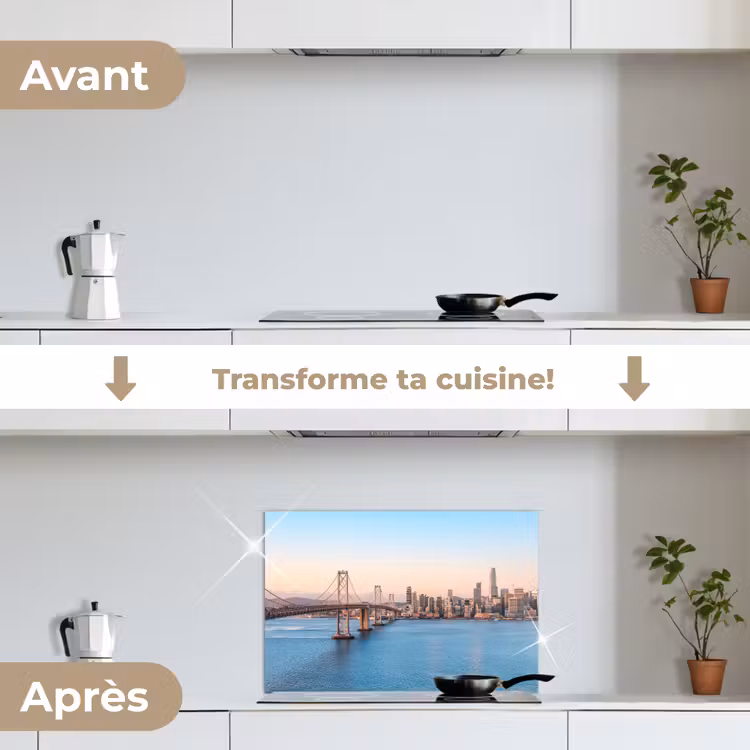 Fond de hotte - Eau - Pont - Skyline - Moderne — 7