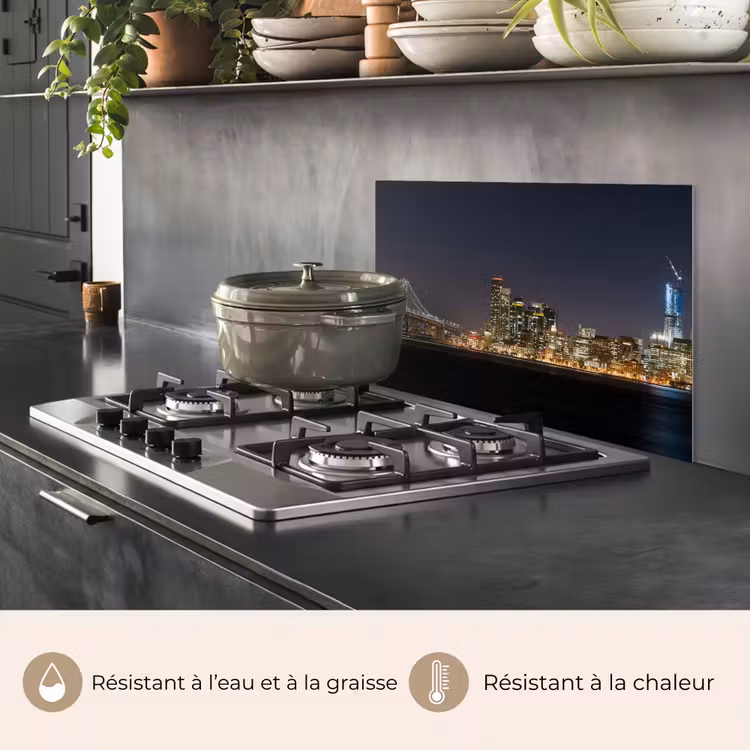 Fond de hotte - Eclairage - Ciel - Gratte-ciel - Skyline — 2