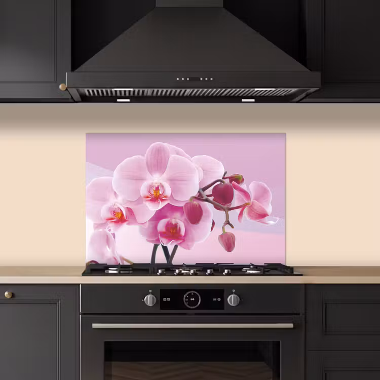 Fond de hotte - Fleurs - Orchidée - Rose — 5