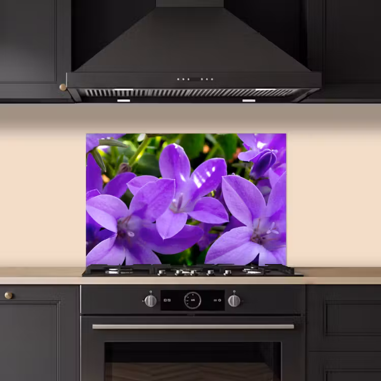 Fond de hotte - Fleurs - Pourpre - Nature — 5