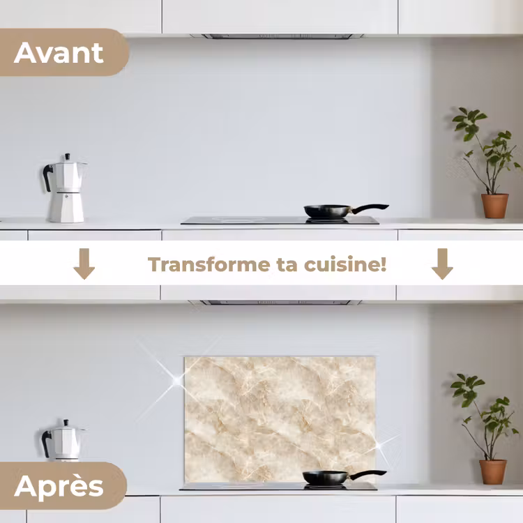 Fond de hotte - Beige clair - Onyx - Subtil — 7