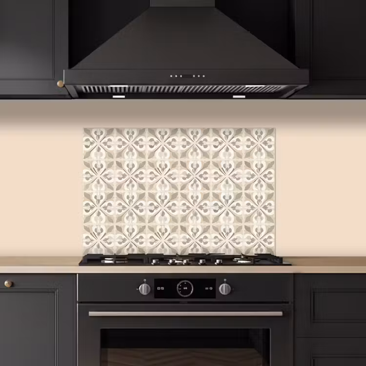 Fond de hotte - Carrelage - Motif - Beige — 5