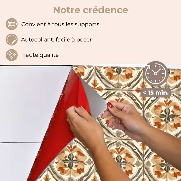 Fond de hotte - Elégant - Antique - Coloré — 4