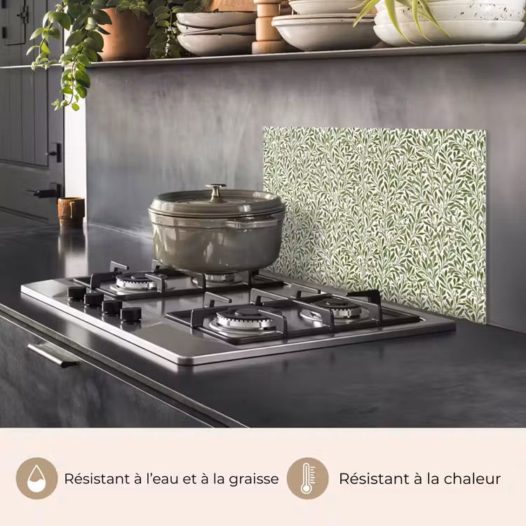 Fond de hotte - Botanique - Branches - Vert — 2