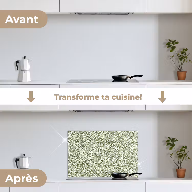 Fond de hotte - Botanique - Branches - Vert — 7