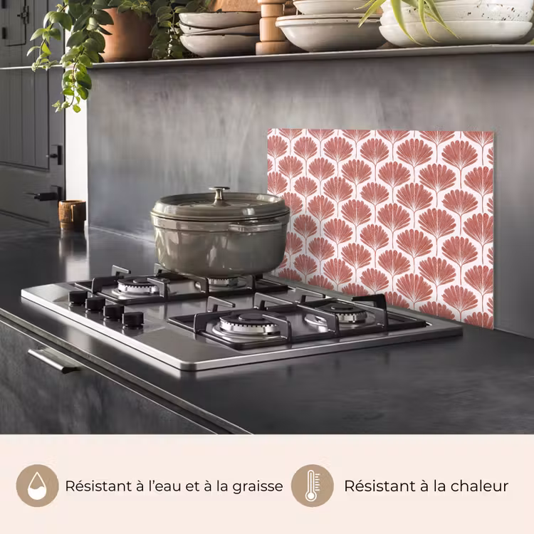 Fond de hotte - Eventail - Motif - Terra — 2