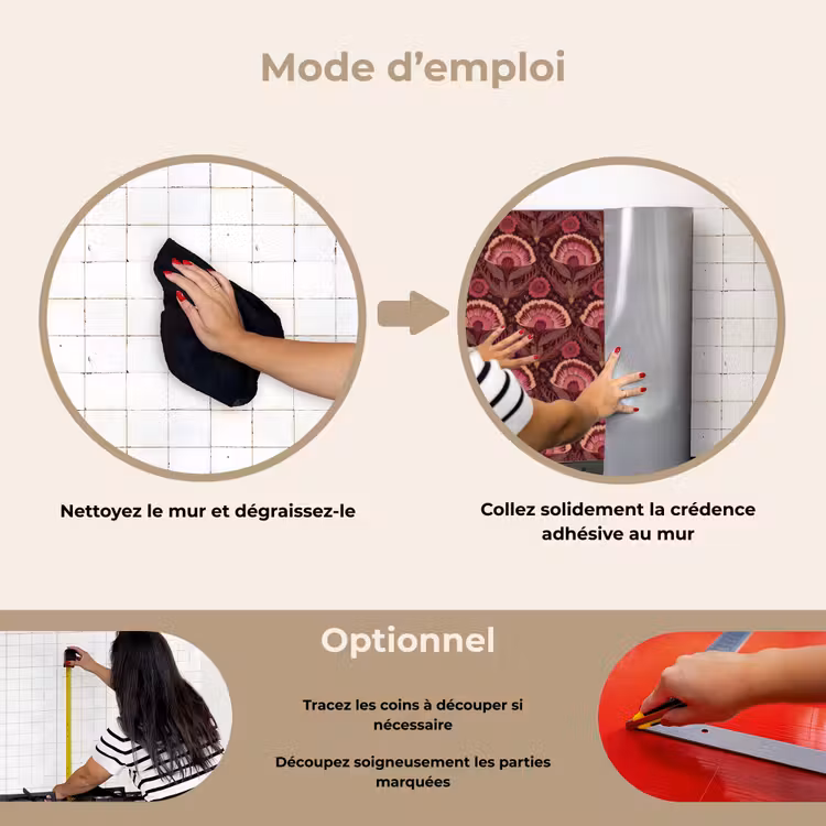 Fond de hotte - Antiquités - Fleurs - Coloré — 6