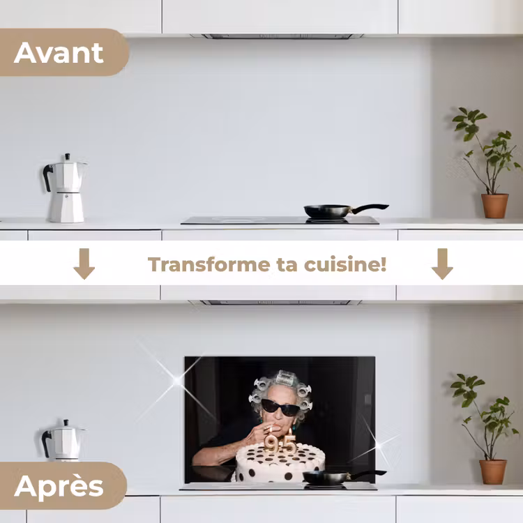 Fond de hotte - Anniversaire - Epingle à cheveux - Grand-mère — 7
