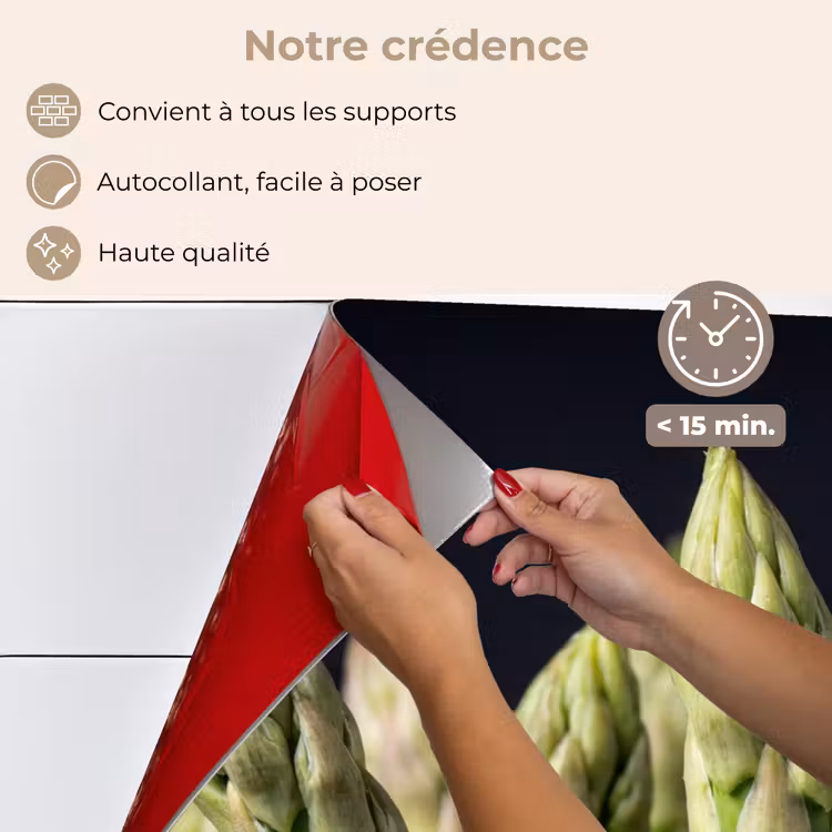Fond de hotte - Asperges - Vertes - Noires — 4