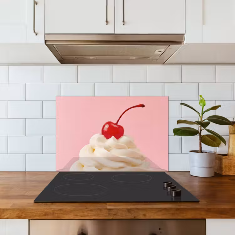 Fond de hotte - Cerise - Crème fouettée - Rose — 3