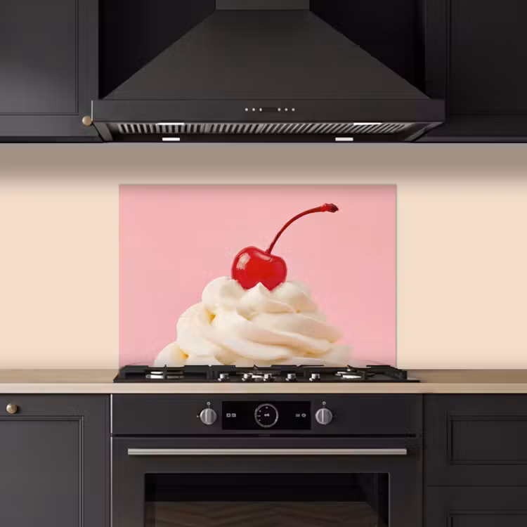 Fond de hotte - Cerise - Crème fouettée - Rose — 5