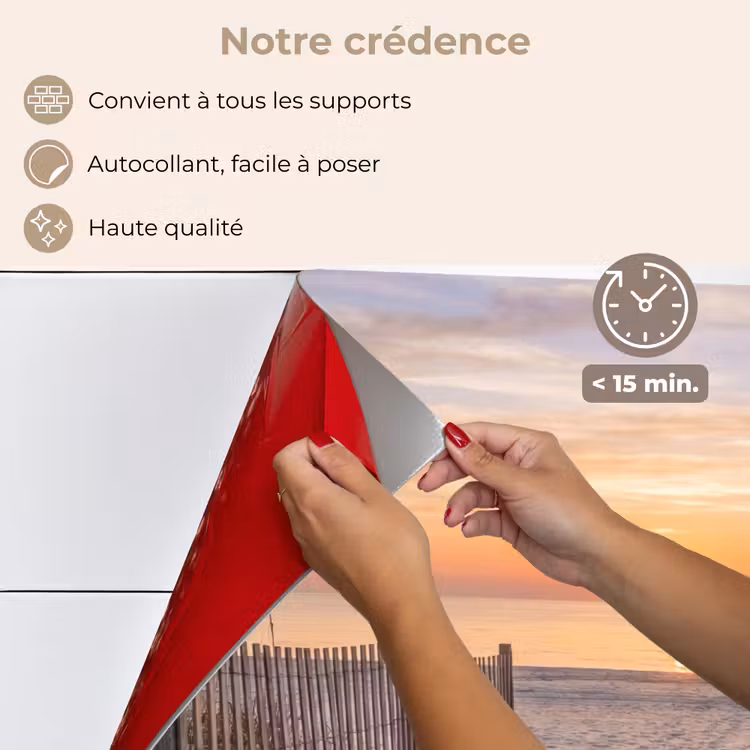 Fond de hotte - Coucher de soleil - Plage - Sable — 4