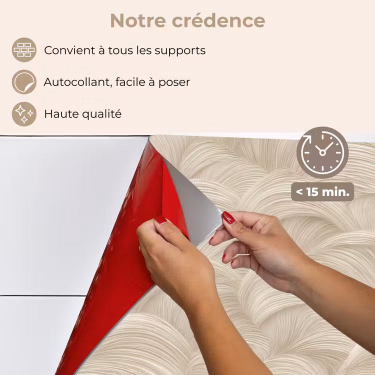 Fond de hotte - Arches - Motif - Beige — 4