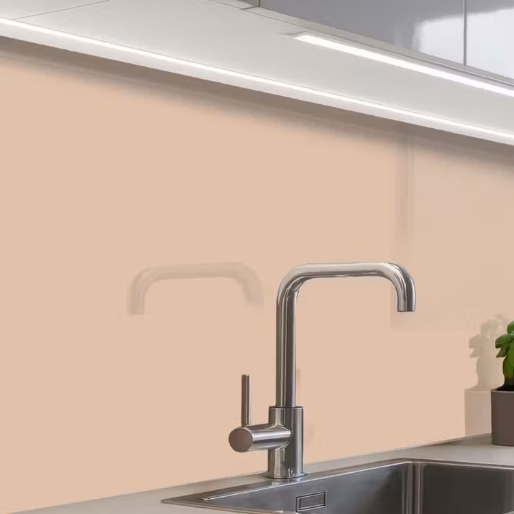 Crédence cuisine - Beige - Couleurs - Solide — 1