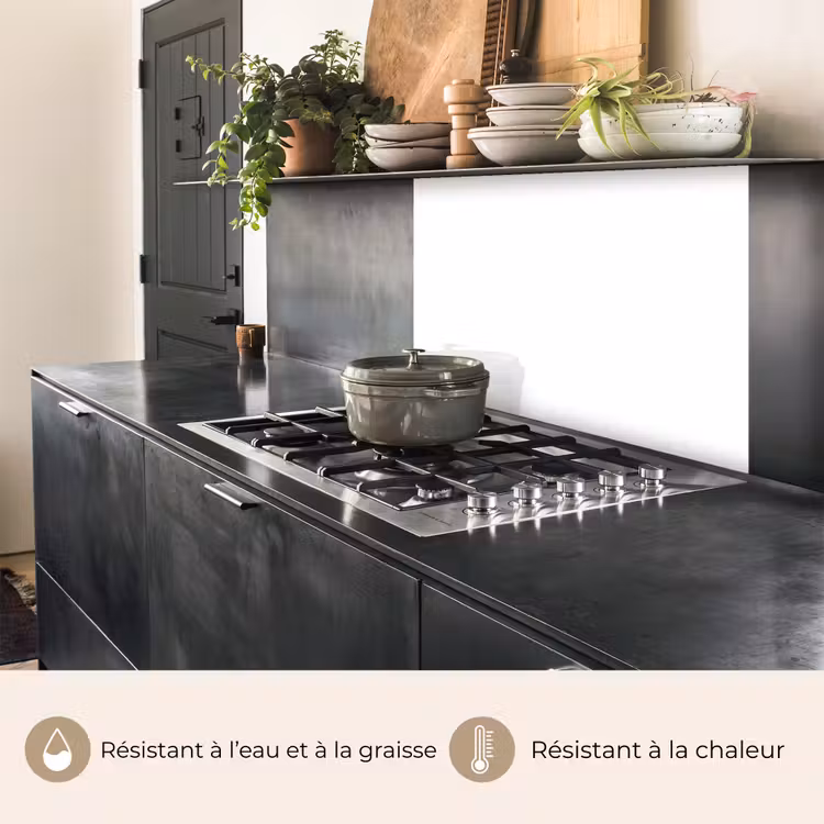Crédence cuisine - Blanc - Couleurs - Neutre — 4