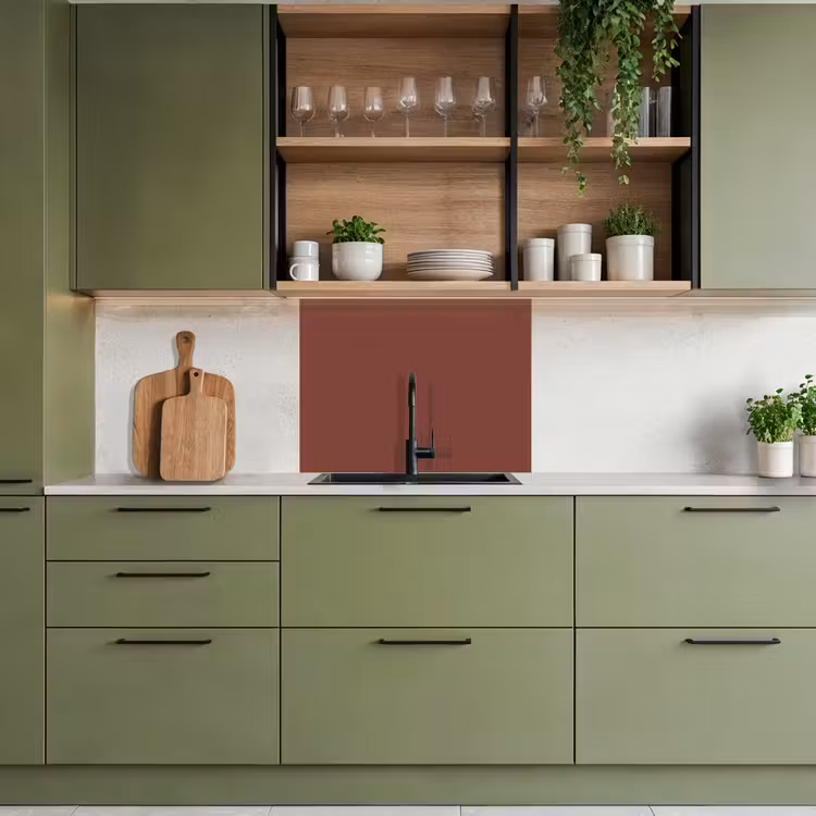 Crédence cuisine - Palette - Rouge - Intérieur — 7