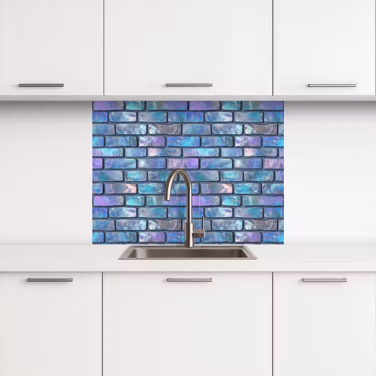 Crédence cuisine - Mur - Iridescent - Couleurs — 3