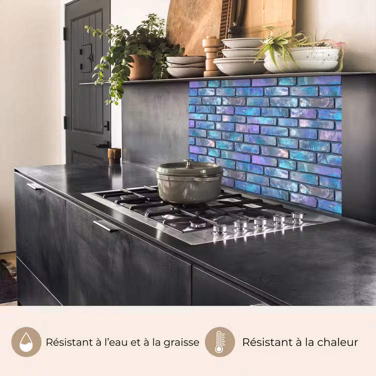 Crédence cuisine - Mur - Iridescent - Couleurs — 4