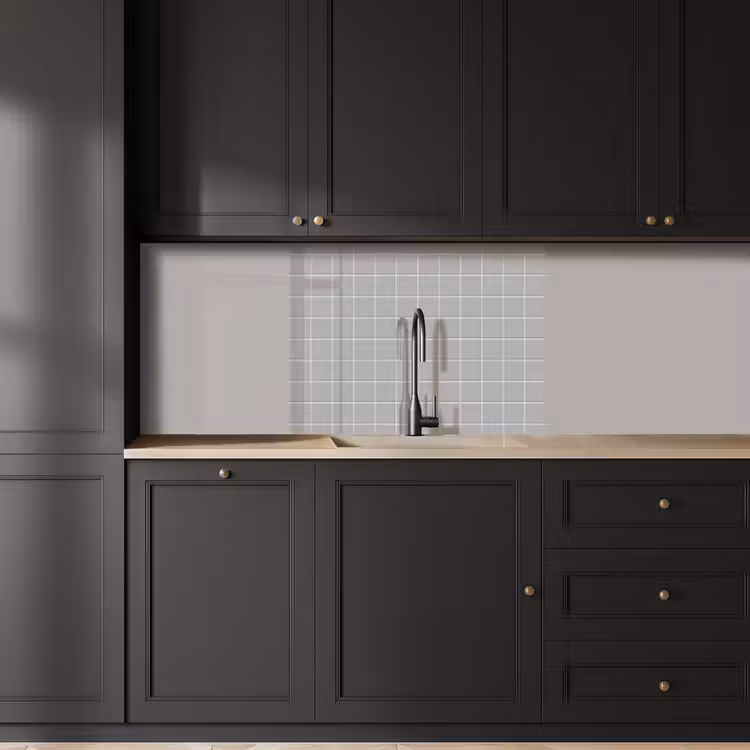 Crédence cuisine - Mosaïque - Carreaux - Gris — 5