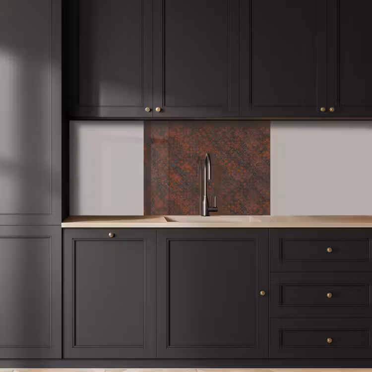 Crédence cuisine - Motif - Rouille - Marron — 5