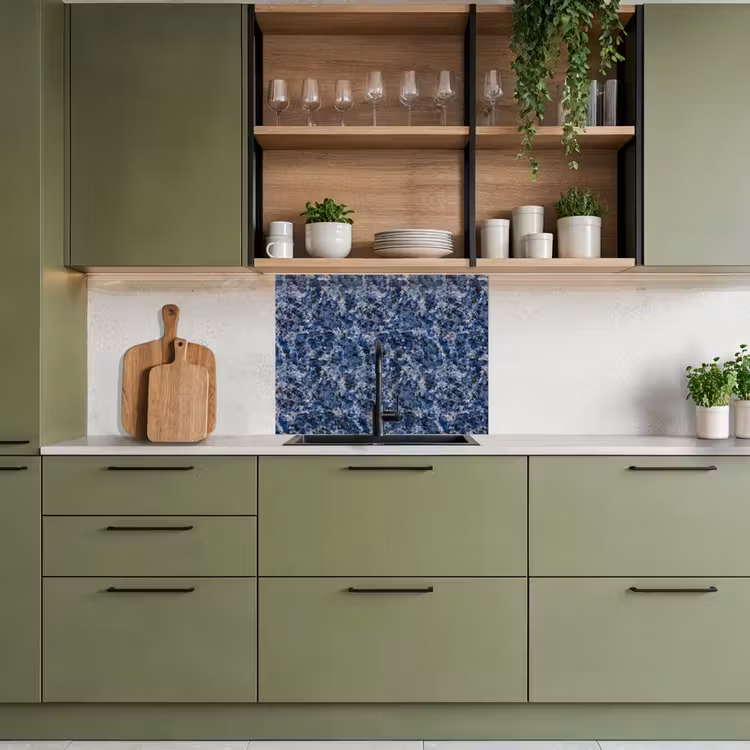 Crédence cuisine - Granit - Bleu - Cool — 7
