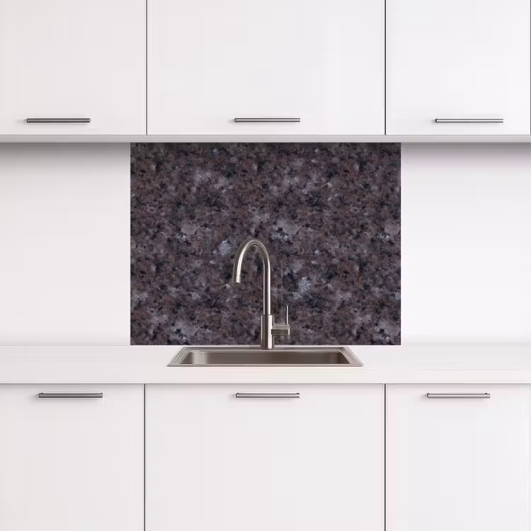 Crédence cuisine - Granit - Noir - Gris - Taches — 3