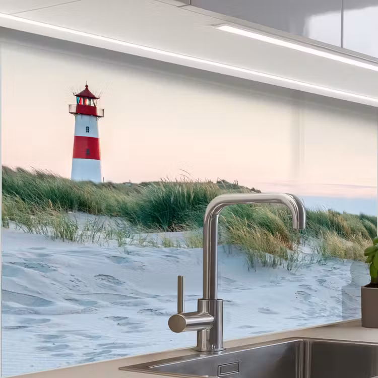 Crédence cuisine - Phare - Nature - Plage — 1