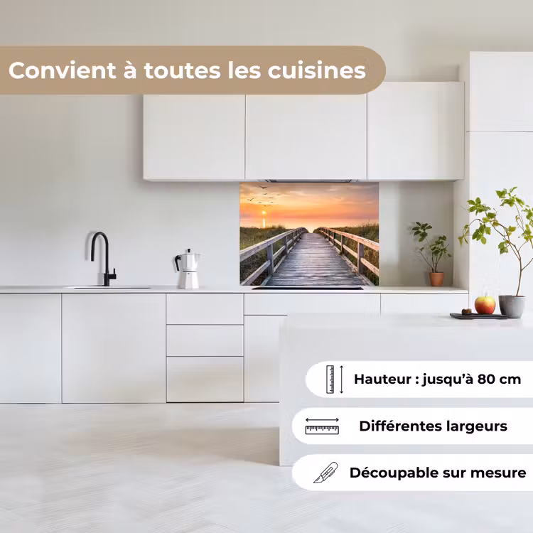 Crédence cuisine - Dune - Nature - Bois — 6