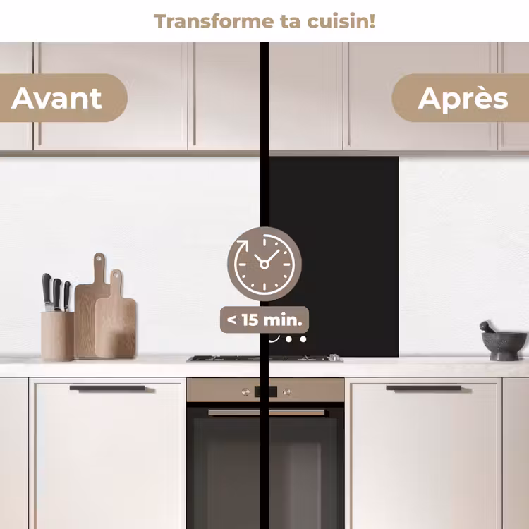 Crédence cuisine - Mais d'abord le café — 2