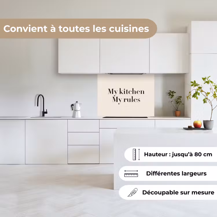 Crédence cuisine - Ma cuisine Mes règles — 6