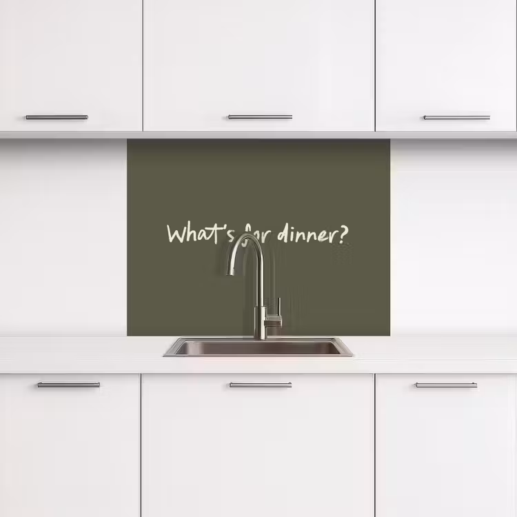 Crédence cuisine - Qu'est-ce qu'on mange ? — 3