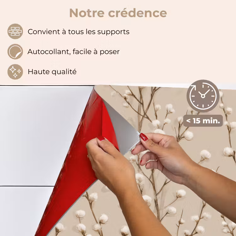 Fond de hotte - Coton - Nature - Taupe — 4