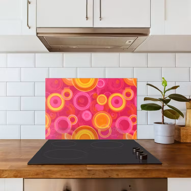 Fond de hotte - Cercles - Design - Coloré — 3