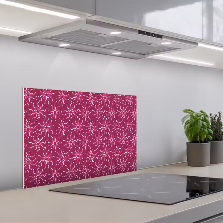 Fond de hotte - Bohème - Soleil - Magenta — 1