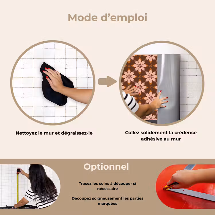 Fond de hotte - Classique - Rétro - Marron — 6