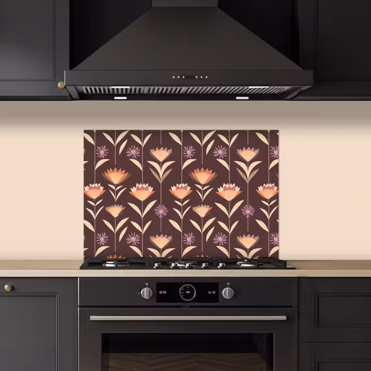 Fond de hotte - Elégant - Rétro - Marron — 5